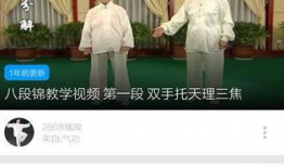 八段锦视频口令,轻松养生，健康生活新体验